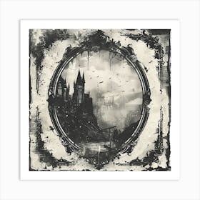 Harry Potter Castle 2 Art Print