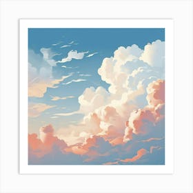 Clouds In The Sky 6 Art Print