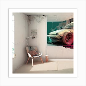 Nissan Rogue Art Print