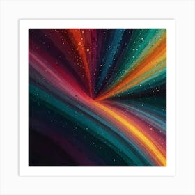 Living color art Art Print