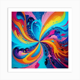 Abstract Painting 2 Art Print