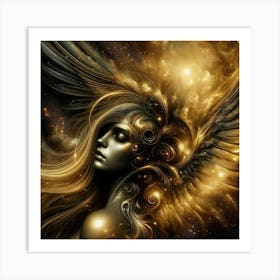 Angel Wings 10 Art Print