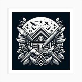 House Of Tools Art Print