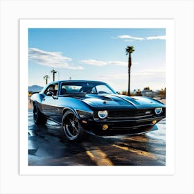 Sports Muscle Car Art Print