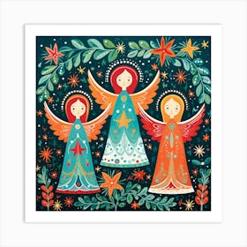 Angels 2 Art Print