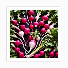 Radishes 21 Art Print