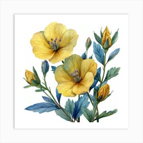 Yellow Narcissus Poster