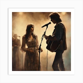 The Gram Parsons Saga: We'll Sweep Up The Ashes In The Morning. Art Print