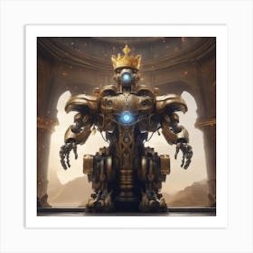 King Of Robots Art Print