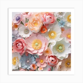 Flowers B Art Print