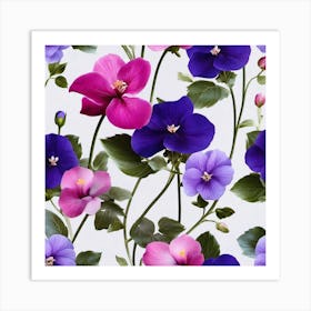 Violas Art Print