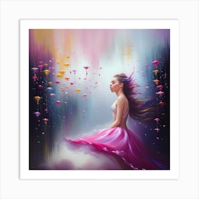 Dream Girl Art Print