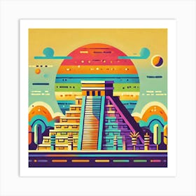 Chichén Itzá 3 Art Print