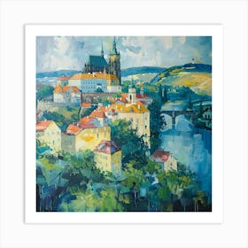 Prague Castle Art Print