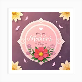 Happy Mothers Day 2 Art Print