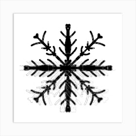 Snowflake 7 Art Print