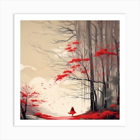 Red Riding Hood Art Print