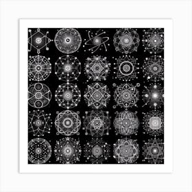 Astronomical Symbols Art Print