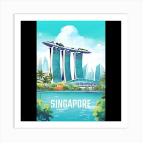 Singapore Art Print