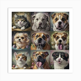 Pets - Jigsaw Puzzle Art Print