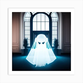 Ghost In The Hall Art Print