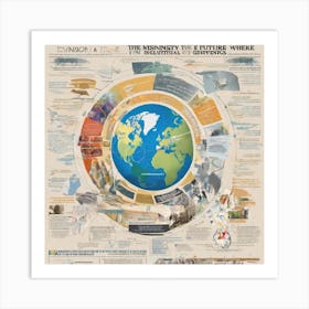 Envision A Future Where The Ministry For The Future Has Been Established As A Powerful And Influential Government Agency 97 Art Print