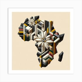 Flourishing Africa Art Print