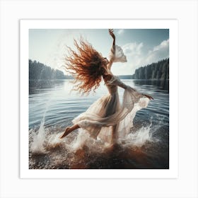 Water Dancer Art Print