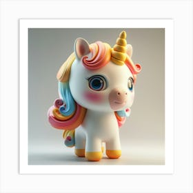 Unicorn 358 Art Print