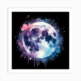 Full Moon Art Print