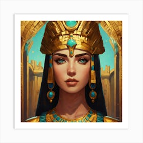 Egyptian Princess 2 Art Print
