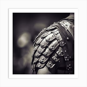 Armored Man Art Print