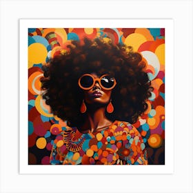 Afrofuturism 18 Art Print