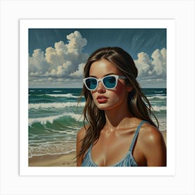 Leonardo Lightning Salty Air In Art 3 Art Print