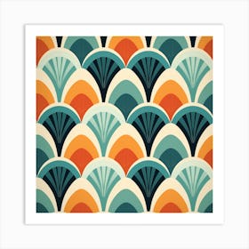 Deco Wallpaper 2 Art Print