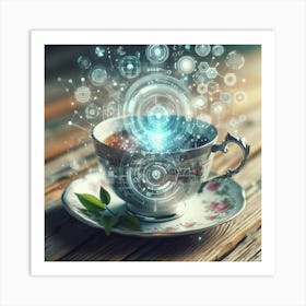 Tea Art 224 Art Print