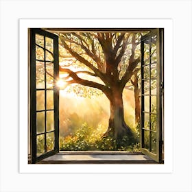 Open Window Art Print