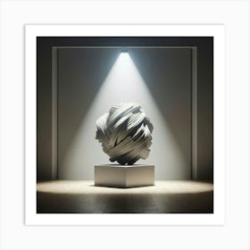 Abstract Sculpture 7 Art Print