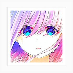 Great anime painting Art Print