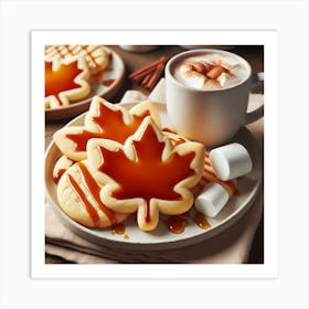 Maple Sugar Cookies Art Print