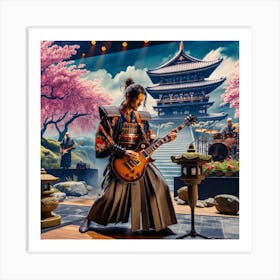 Samurai Solo Art Print