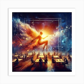 Angel Of The Universe Art Print