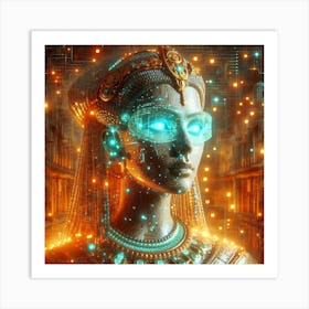 Cleopatra Portrait Artwork 207 Art Print