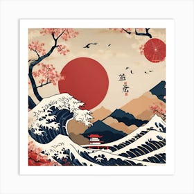 Great Wave Off Kanagawa Art Print