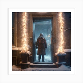 Christmas Carol 2 Art Print