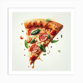 Pizza11 Art Print