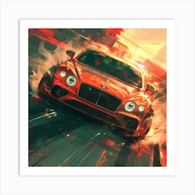 Bentley Continental GT [4] Art Print