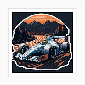 Artwork Graphic Formula1 (107) Art Print