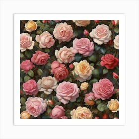 Roses Art Print