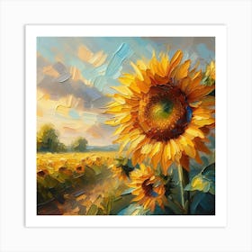 Sunflowers Art Print